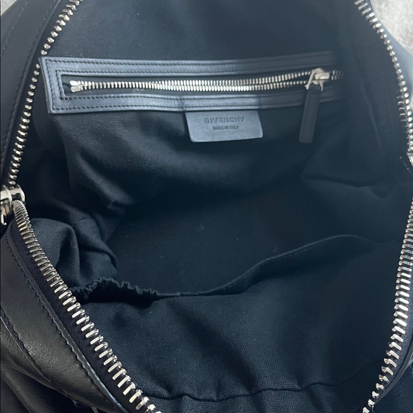 Givenchy Black Leather Bag with Silver Accents - Picture 6 of 9